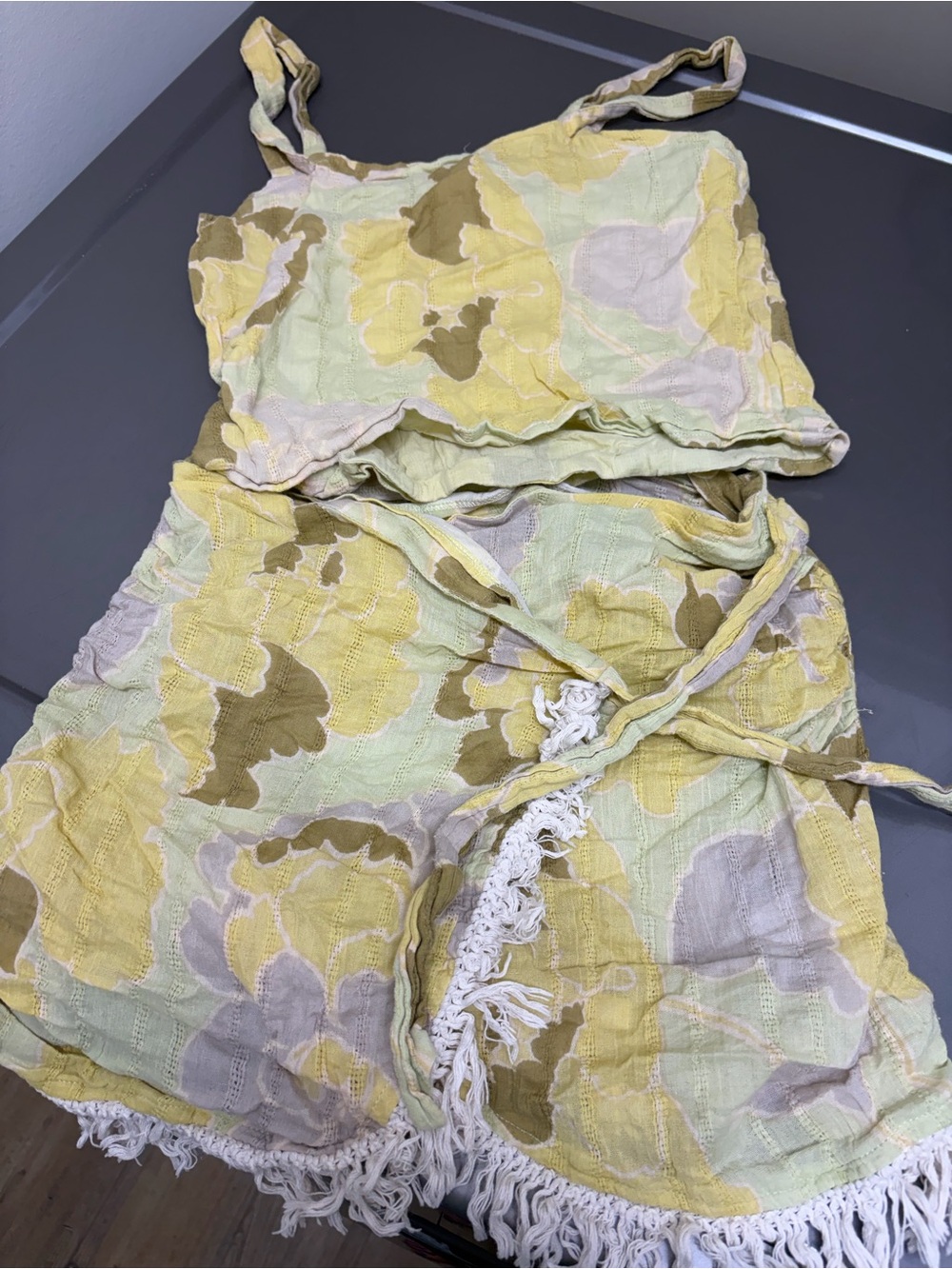 Linen beach set